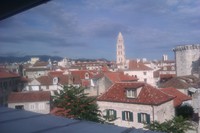 Panoramska slika na Dioklecijanovu palaču (Split)